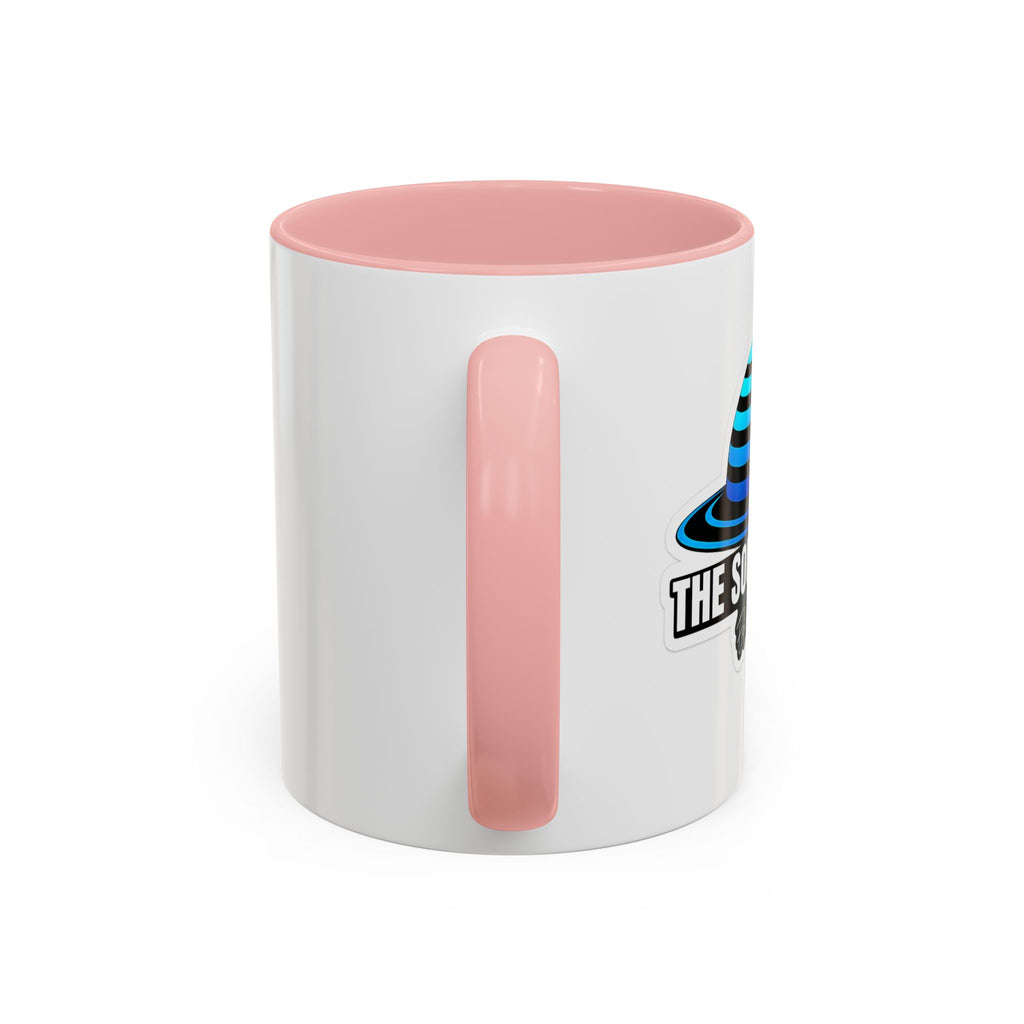 Accent Coffee Mug — 'The Sound Wave' Blue Planet Logo (11/15oz)