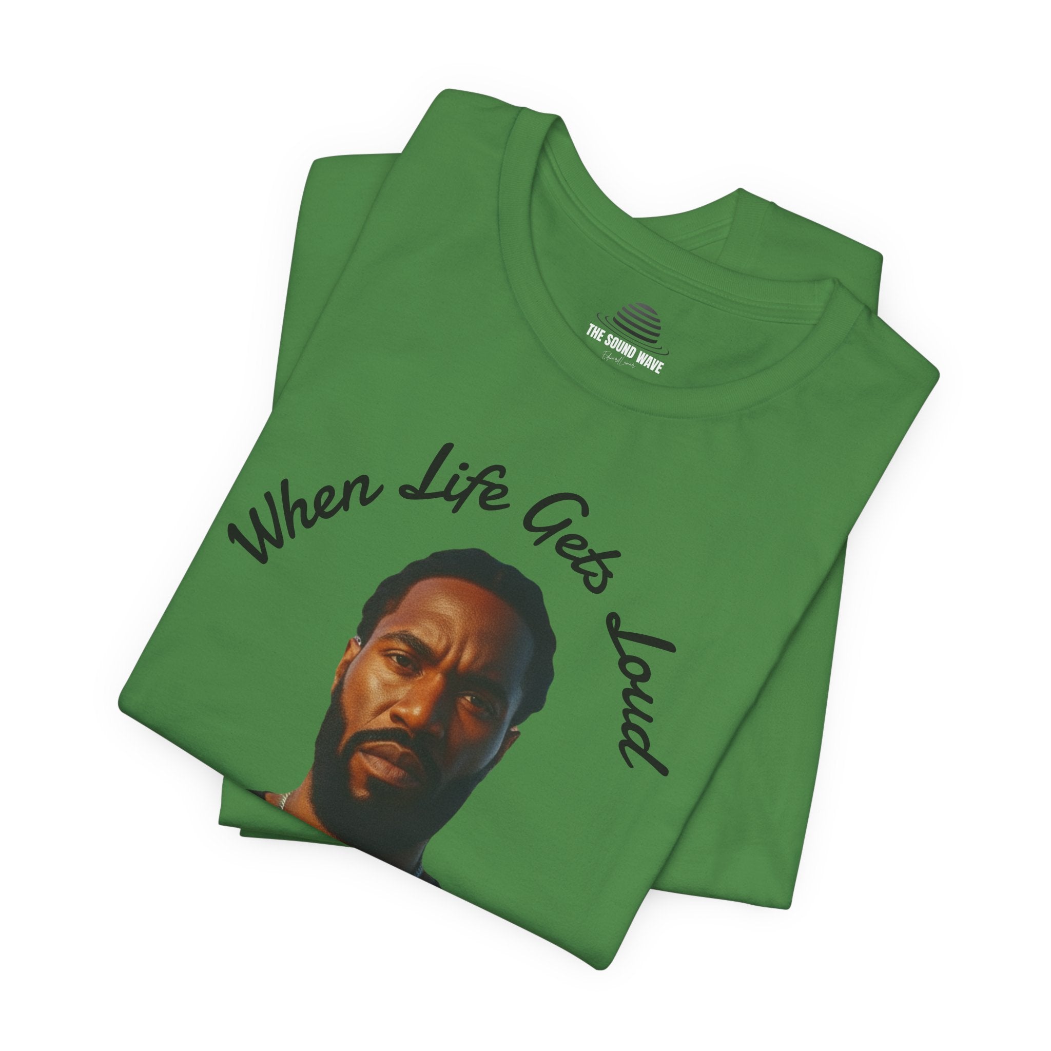 Faith Over the Noise Tee — "When Life Gets Loud" Inspirational Christian T-Shirt