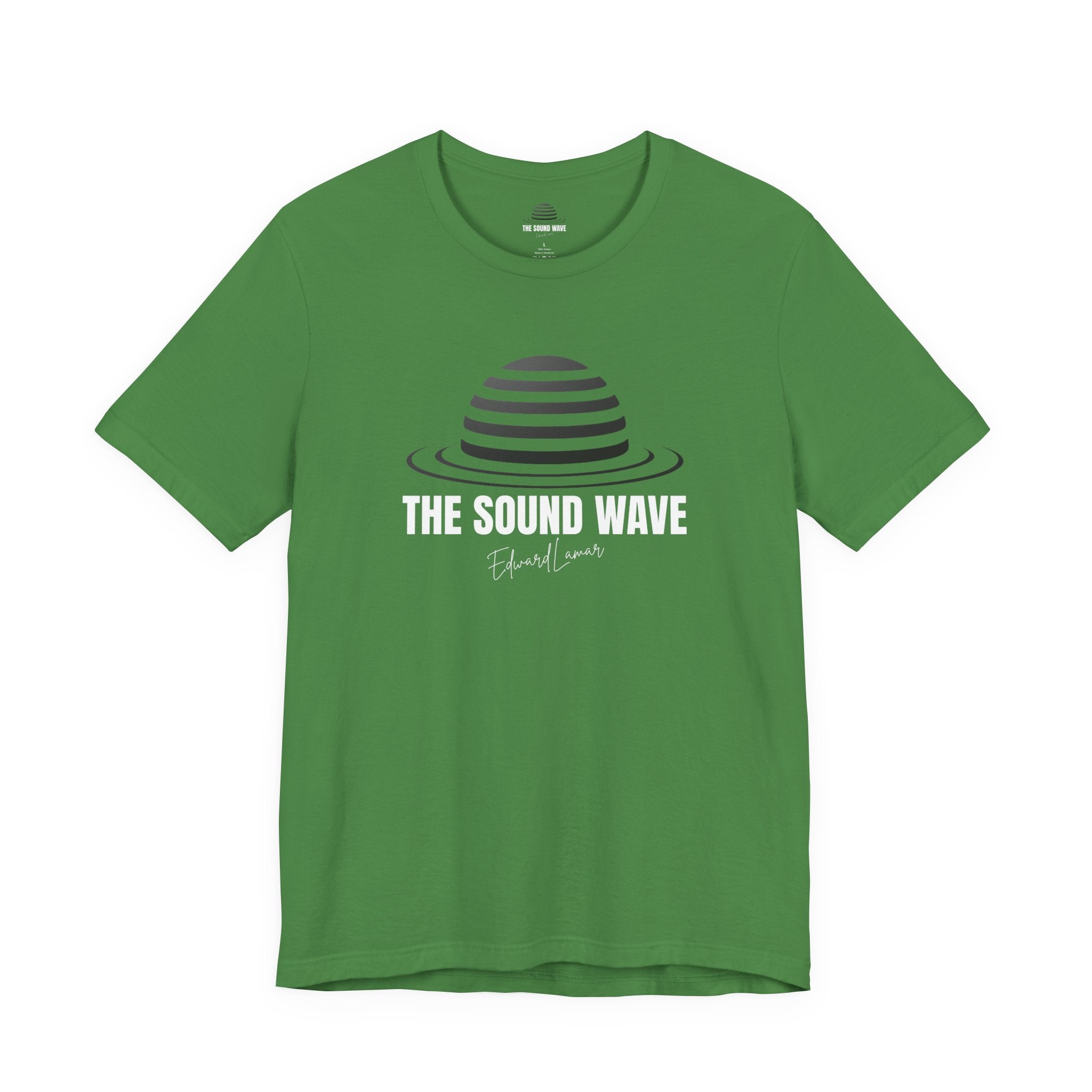 Striped Planet Tee — Minimalist Space Graphic T-Shirt