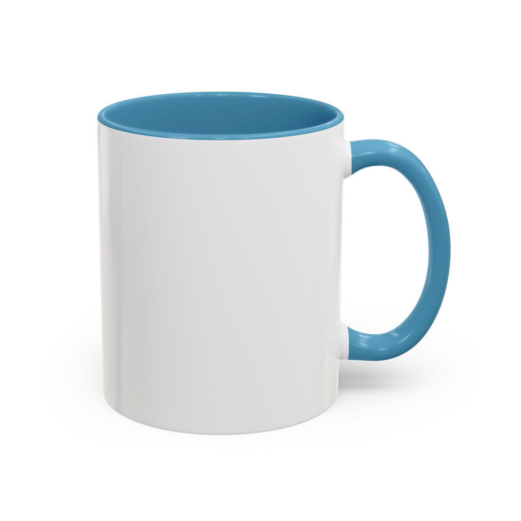 Accent Coffee Mug — 'The Sound Wave' Blue Planet Logo (11/15oz)