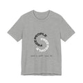 Free People Circle Tee — "that's what love do" Minimalist Graphic T-Shirt
