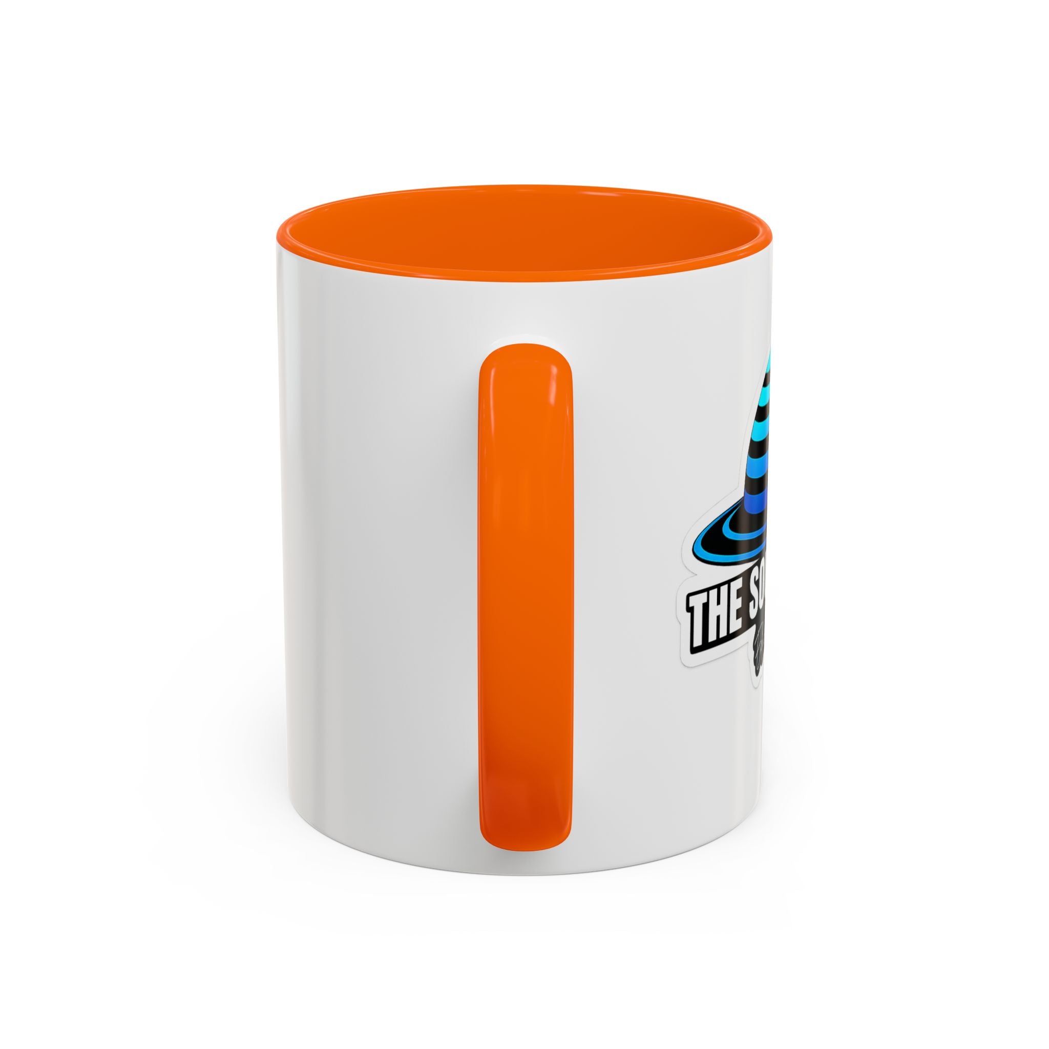 Accent Coffee Mug — 'The Sound Wave' Blue Planet Logo (11/15oz)