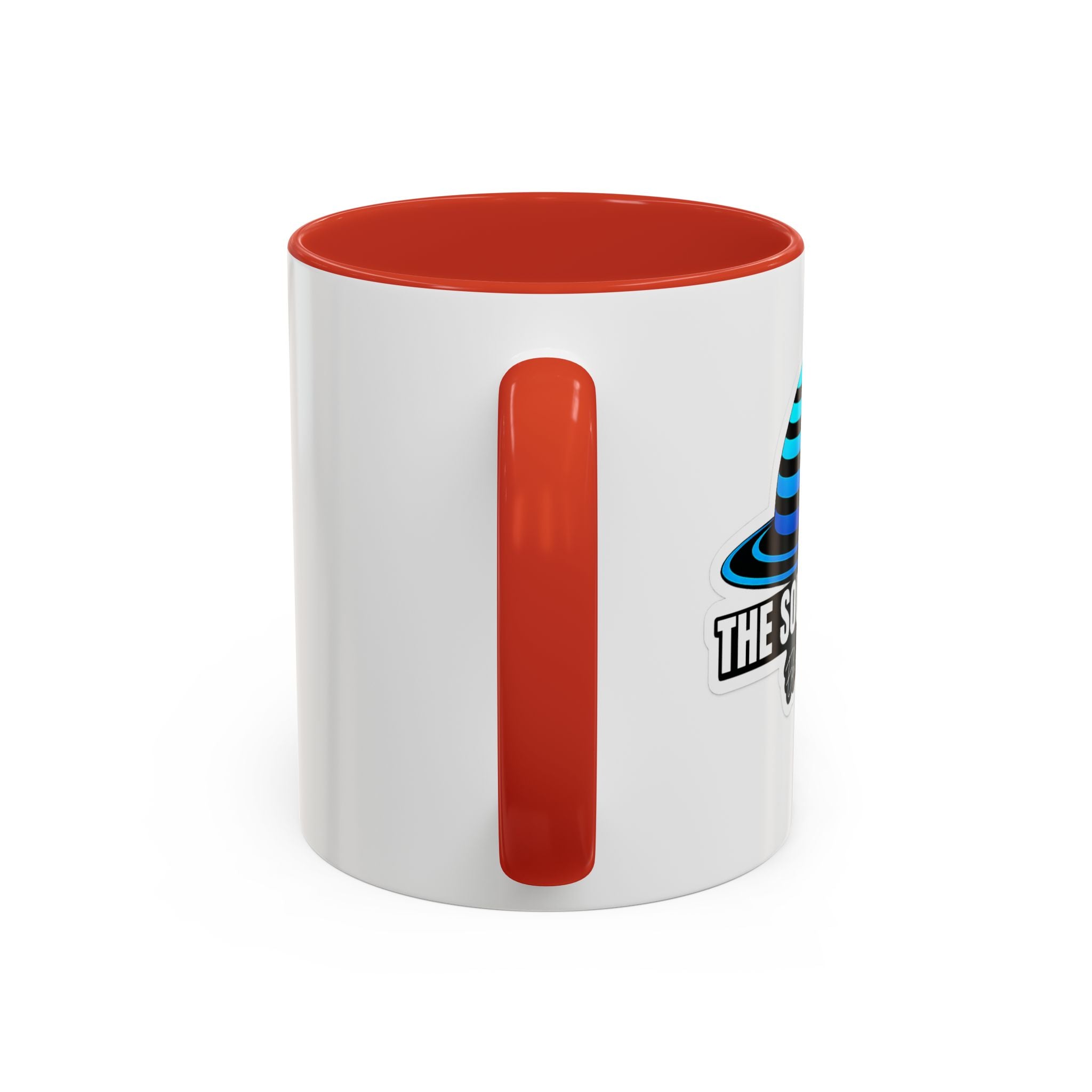 Accent Coffee Mug — 'The Sound Wave' Blue Planet Logo (11/15oz)