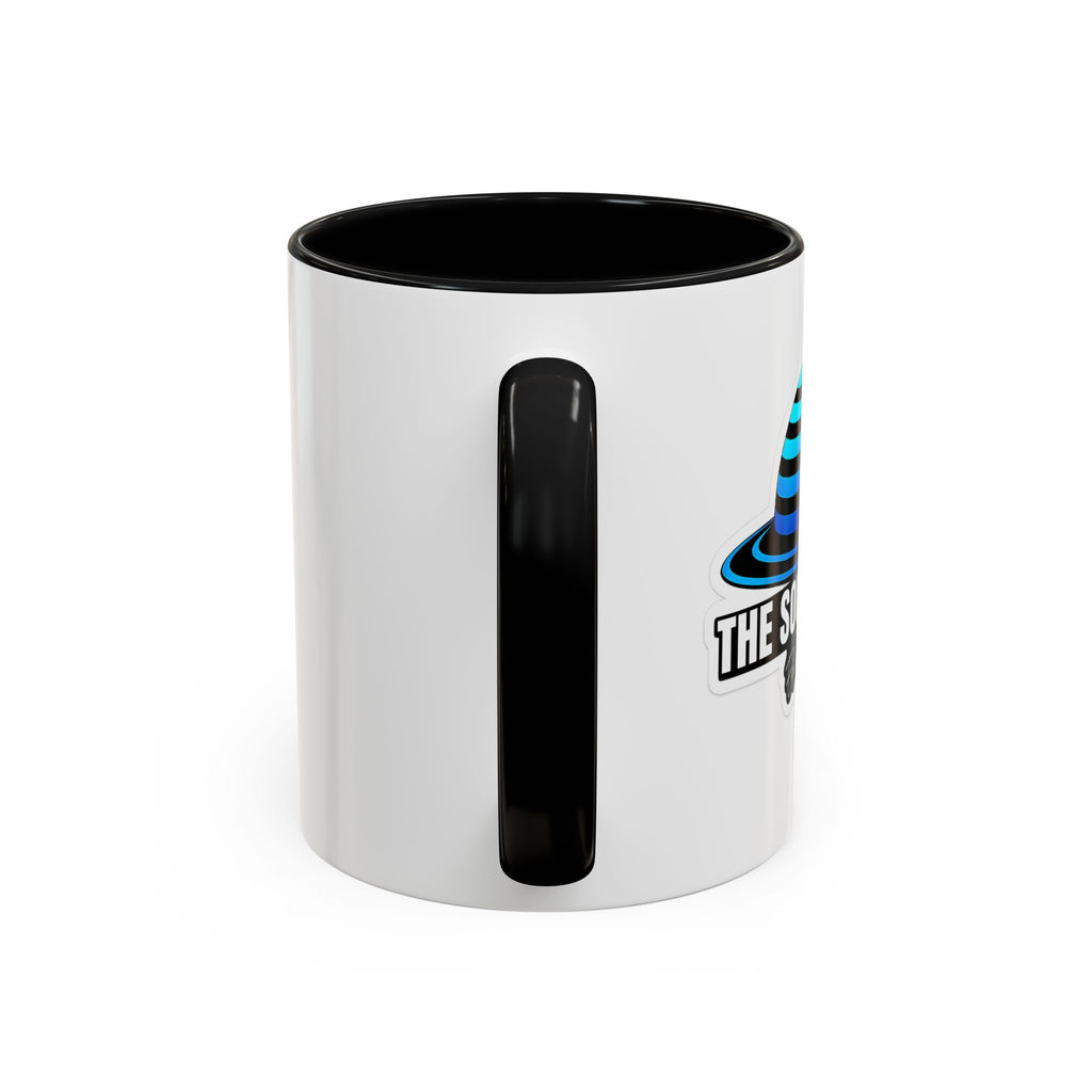 Accent Coffee Mug — 'The Sound Wave' Blue Planet Logo (11/15oz)