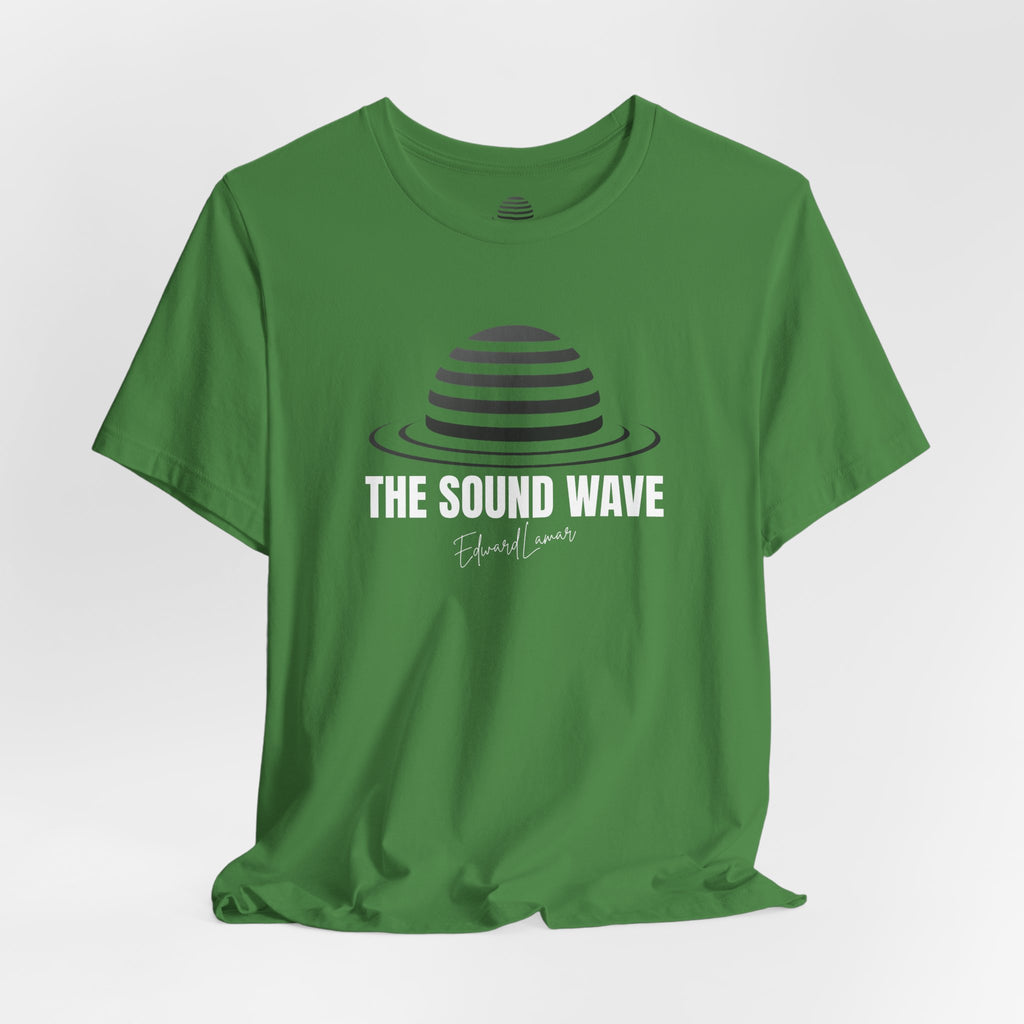 Striped Planet Tee — Minimalist Space Graphic T-Shirt