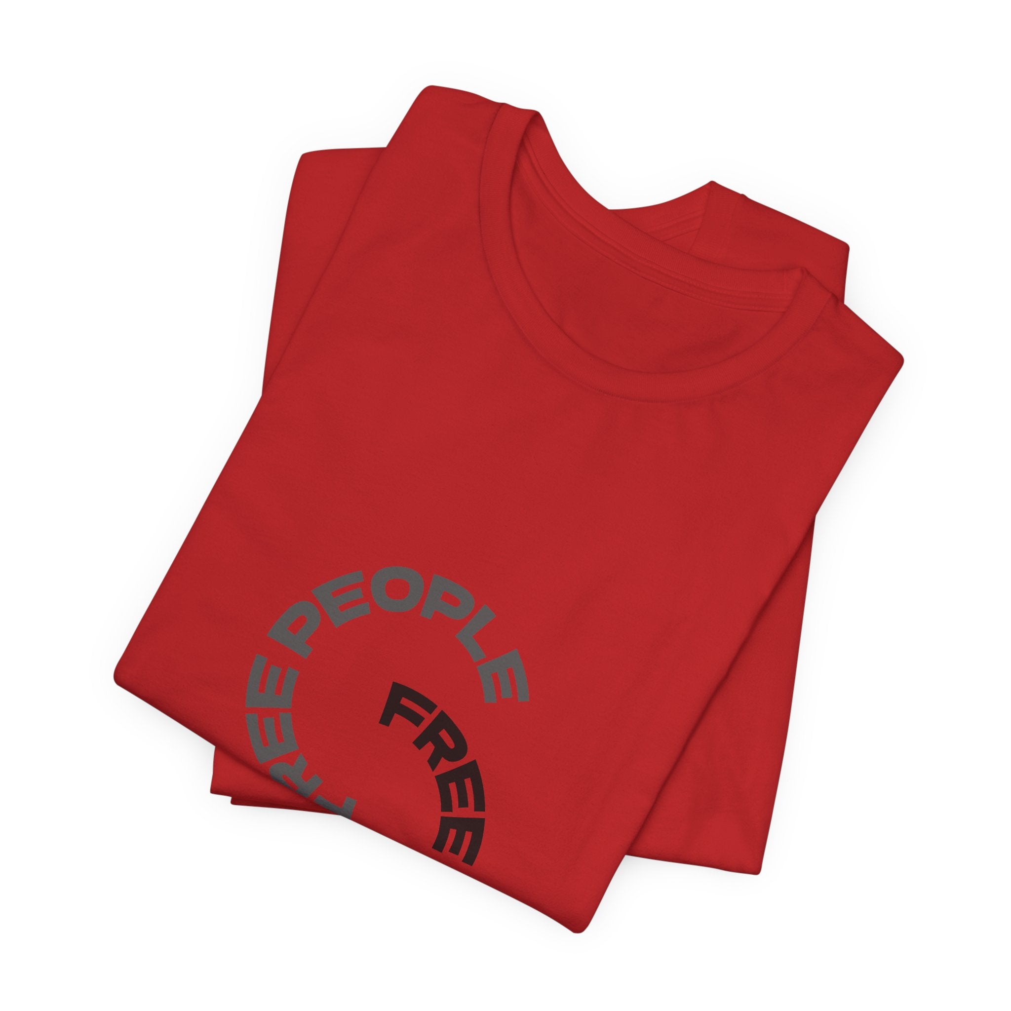 Free People Circle Tee — "that's what love do" Minimalist Graphic T-Shirt