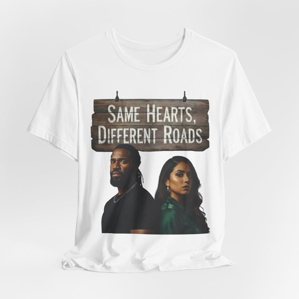 Same Hearts Different Roads Tee — “we used to talk” Photo Graphic T‑Shirt