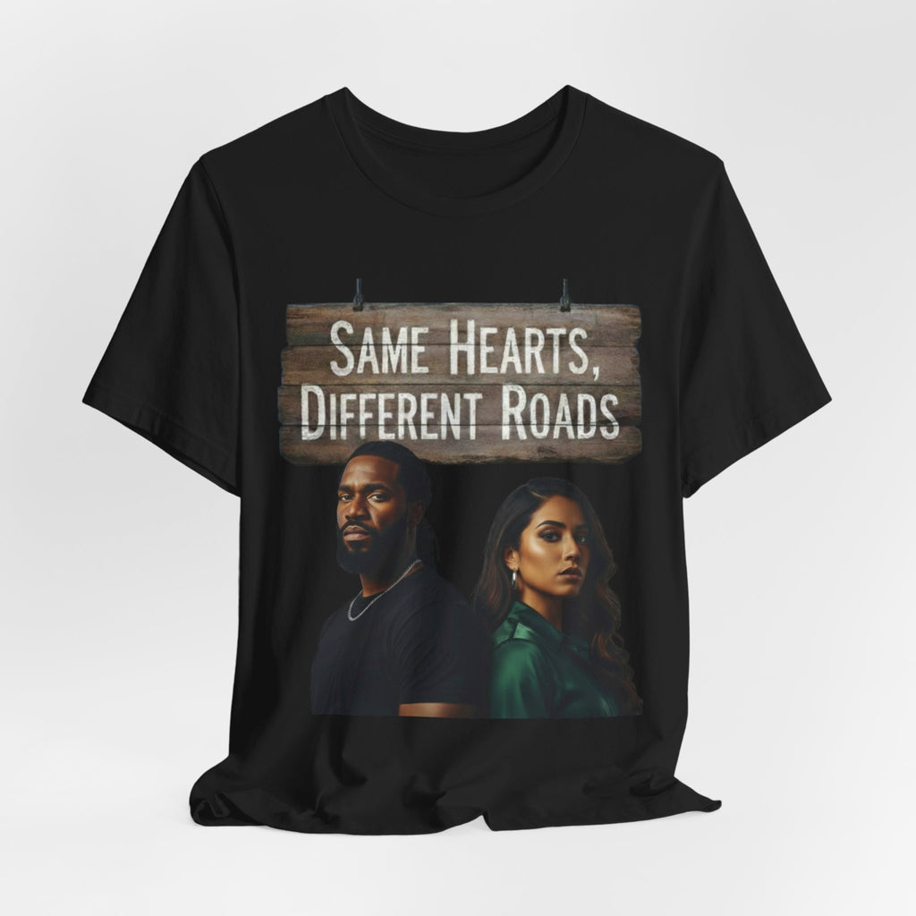Same Hearts Different Roads Tee — “we used to talk” Photo Graphic T‑Shirt