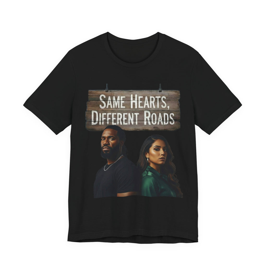 Same Hearts Different Roads Tee — “we used to talk” Photo Graphic T‑Shirt