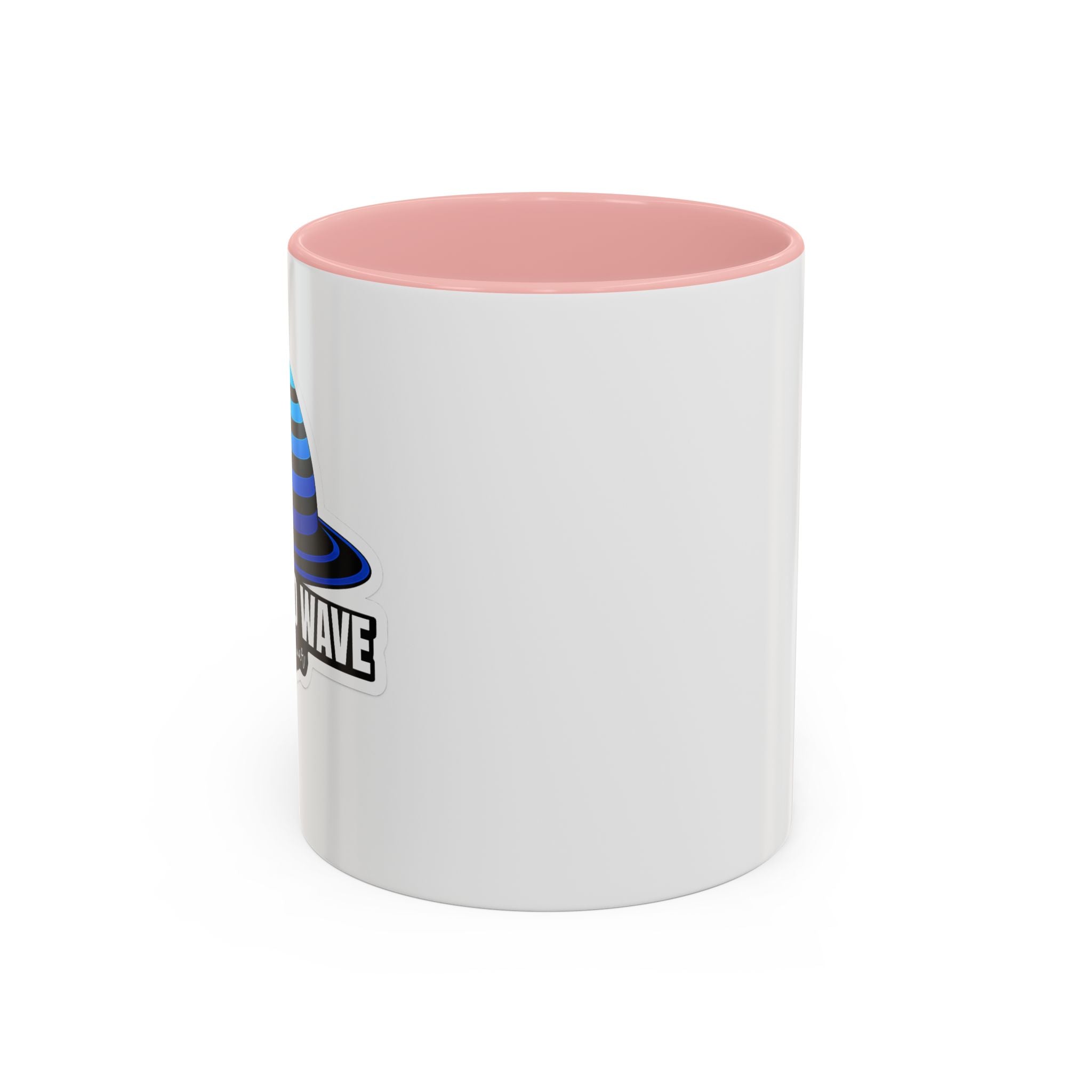 Accent Coffee Mug — 'The Sound Wave' Blue Planet Logo (11/15oz)